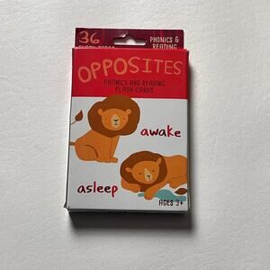 Bendon Children Educational Opposites Card